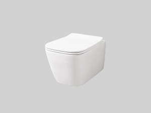 Artceram A16 kleiner eingestellter Wc-Topf rimless mit verzögerter Toilettendeckel ASV005