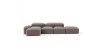 Amura Lapis zusammensetzbares Sofa aus Gewebe LAPIS.E019